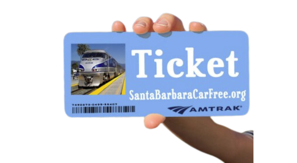 SBCarFree ticket being held by a hand